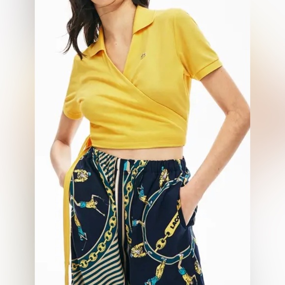 Lacoste Women's LIVE Wrap-Front Piqué
Polo Shirt - Picture 2 of 7